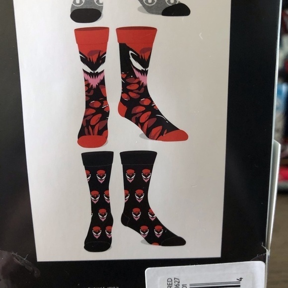 Marvel Spider-man Casual crew socks 6 pairs - Picture 6 of 7
